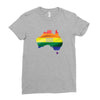Australia Lgbt Ladies Fitted T-Shirt