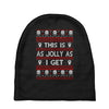 emo gothic ugly christmas sweater. Baby Beanies
