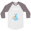 Estimated Delivery September Baby Boy 3/4 Sleeve Shirt