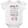 red head unicorn Baby Bodysuit