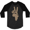 peace to africa 3/4 Sleeve Shirt