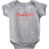 i'm on santa's naughty list Baby Onesie