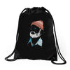 zissou of fish Drawstring Bags