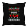 santa only comes once a year mimi is always here to cheer Throw Pillow