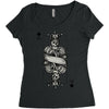 king of spades Women's Triblend Scoop T-shirt