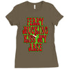 funny ferry mucking christmas, ideal gift or christmas present. Ladies Fitted T-Shirt