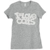 i love cats Ladies Fitted T-Shirt