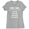 May Girl Ladies Fitted T-Shirt
