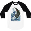 kaiju wave 3/4 Sleeve Shirt