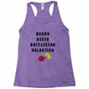 bears beets battlestar galactica Racerback Tank