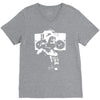 darth vader with boom box V-Neck Tee