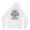 only the best dads get promoted to papa Unisex Hoodie