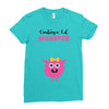 Creating a Lil Monster Baby Girl Ladies Fitted T-Shirt