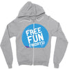 free fun fridays Zipper Hoodie