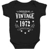 original parts vintage established 1972 perfectly aged Baby Bodysuit