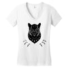 black panther Women's V-Neck T-Shirt