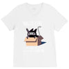 ninja cat V-Neck Tee