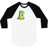 sad t rex 3/4 Sleeve Shirt