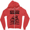 I'm A Boxing Grandpa... Zipper Hoodie