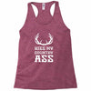 kiss my country ass Racerback Tank