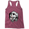 skull hexagon Racerback Tank