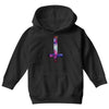 inverted galaxy cross funny  religion banter space fashion new Youth Hoodie
