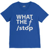 what the f stop V-Neck Tee