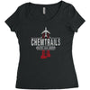 chemtrails Women's Triblend Scoop T-shirt