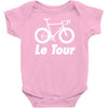 le tour bike silhouette 2015 de france new Baby Onesie