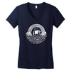magic super fun time land Women's V-Neck T-Shirt