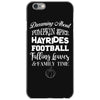 dreaming about pumpkin spice hayrides footbal falling leaves family ti iPhone 6/6s Case