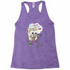 leaf cartoon Racerback Tank