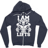 i am the one who lifts Zipper Hoodie