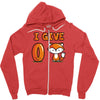 zero fox Zipper Hoodie