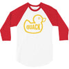 duck quack 3/4 Sleeve Shirt