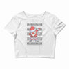 ugly santa dabbing Crop Top