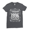 vintage made in 1996 perfectly aged a living legend Ladies Fitted T-Shirt