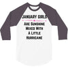 January Girls 3/4 Sleeve Shirt