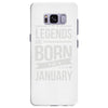 legends are born in january Samsung Galaxy S8 Plus
