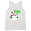 heapy new year funny santa claus christmas Tank Top