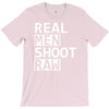 real men shoot raw funny photography T-Shirt