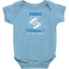 Papa is my Name Fishing Is My Game Baby Onesie