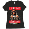 lil pump  eskeetit Ladies Fitted T-Shirt