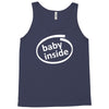 baby inside sticker vinyl decal Tank Top