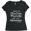 made in 1991 and still awesome Women's Triblend Scoop T-shirt