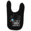Family Trip To Moon Baby Bibs