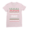 ugly christmas dad Ladies Fitted T-Shirt