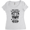 Life After Death Mess With My Mom Women's Triblend Scoop T-shirt