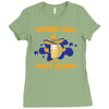 wanna taco 'bout jesus Ladies Fitted T-Shirt