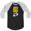 World's Best Dad Ever 3/4 Sleeve Shirt